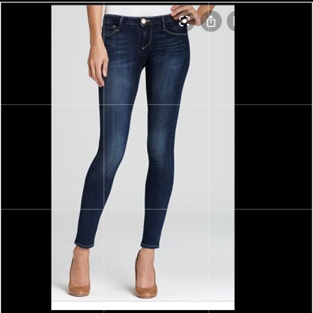 Premium Dark Denim Earnest Sewn Jeans size 27